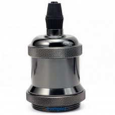 Ντουί Ε27 Αλουμινίου με Ροδέλα Γραφίτης 16-1636182